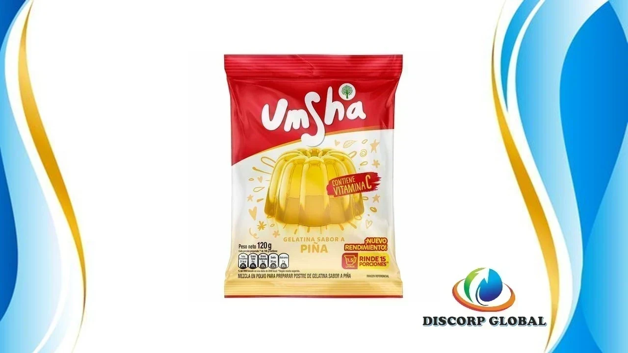 GELATINA UMSHA PIÑA 120 GR