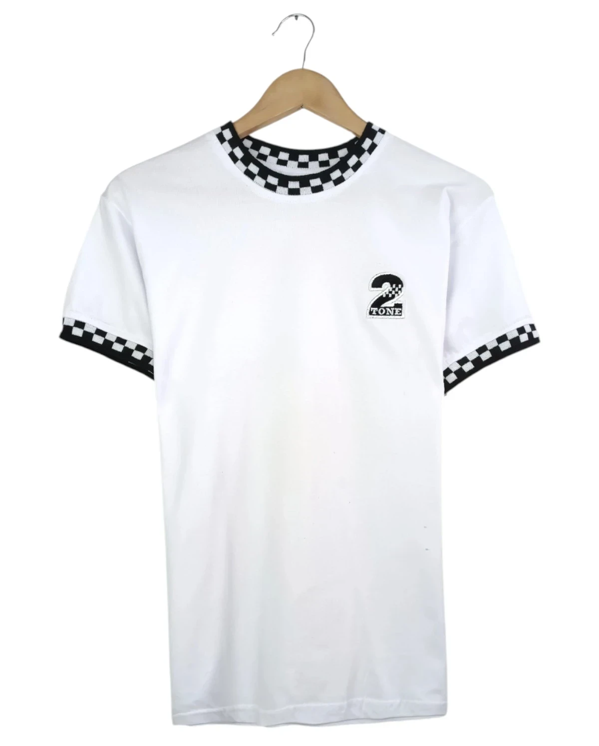 Camiseta blanca 2 tone