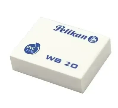 Goma pelikan  blanca ws-20 