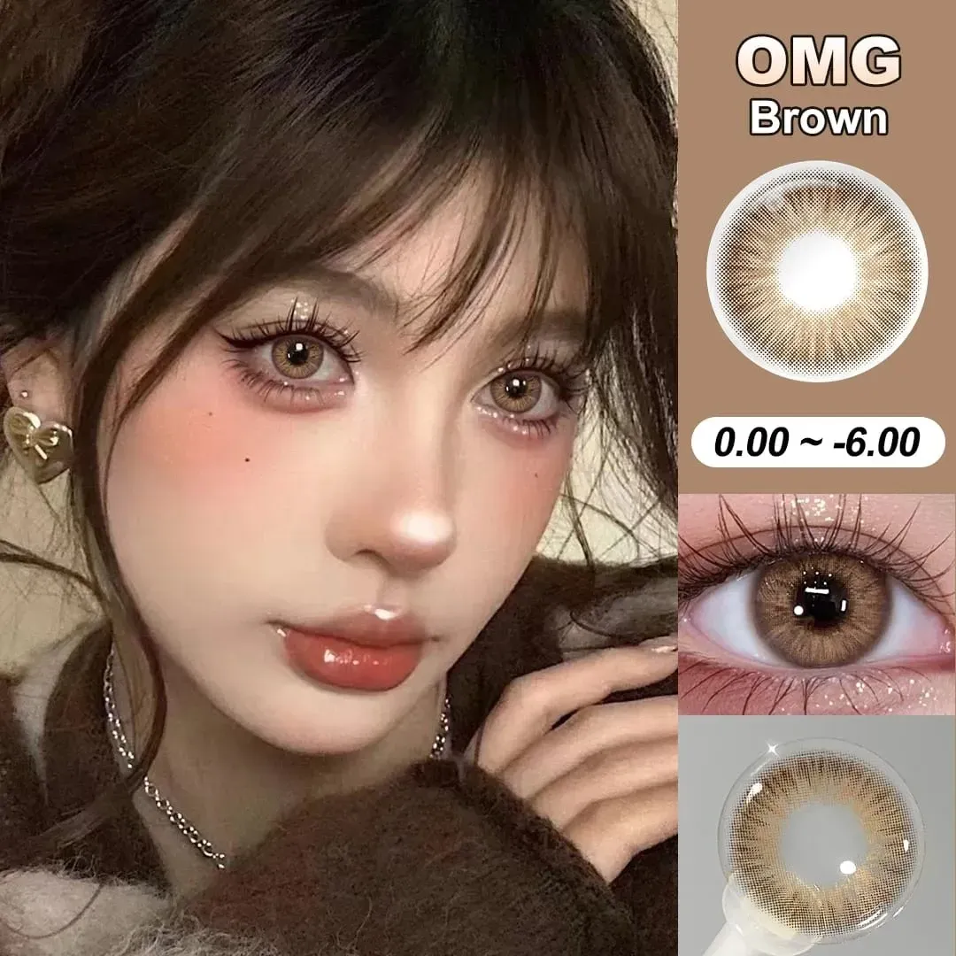 Lentes de contacto - Referencia: OMG BROWN 2