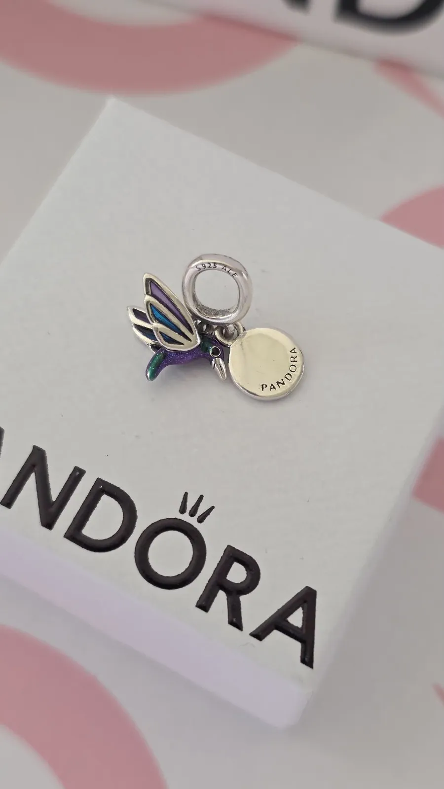 Pandora Colibrí charm