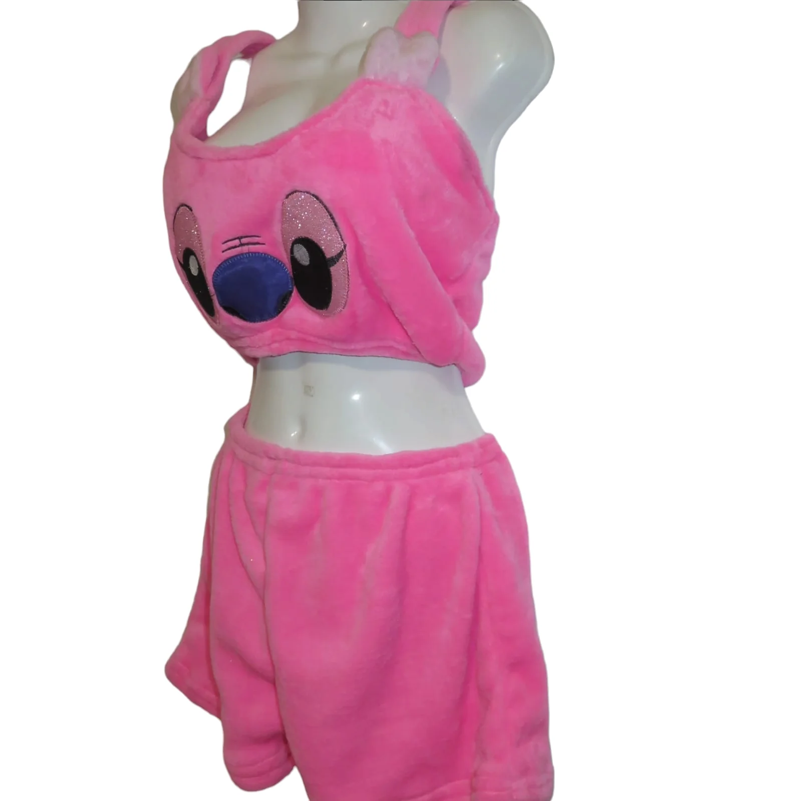 Pijama stich rosa 2