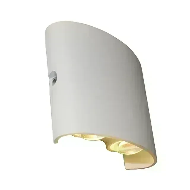 APLIQUE LED PARED BLANCO 4L 4W PC IP65 2