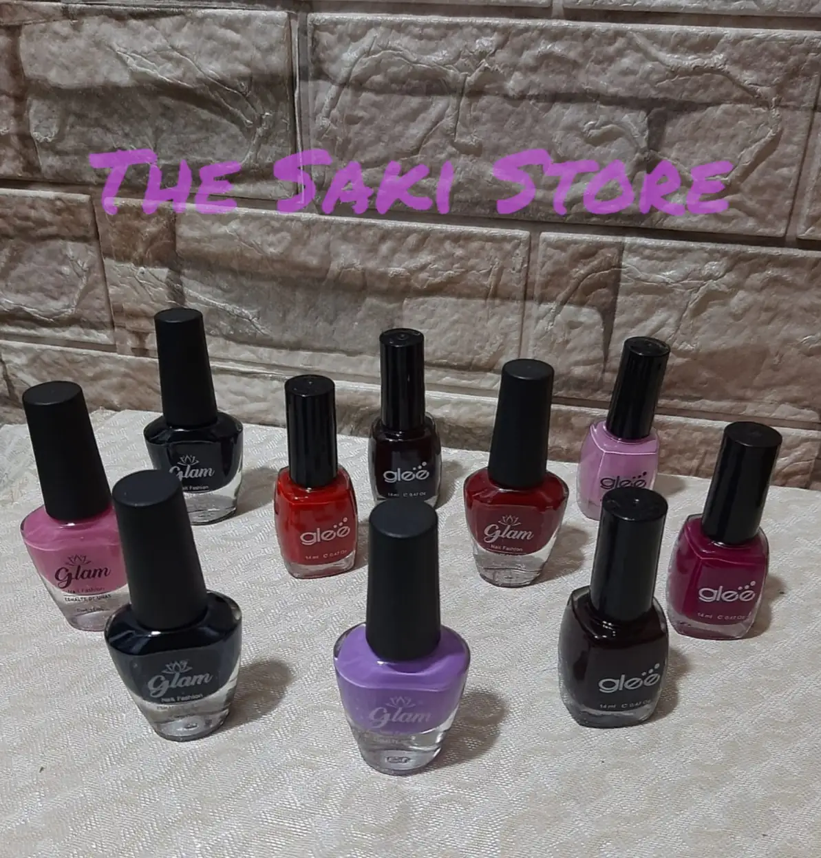 ESMALTES GLEE Y GLAM  2