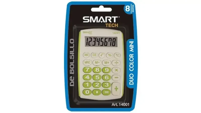 Calculadora smart duo color 8 dígitos 