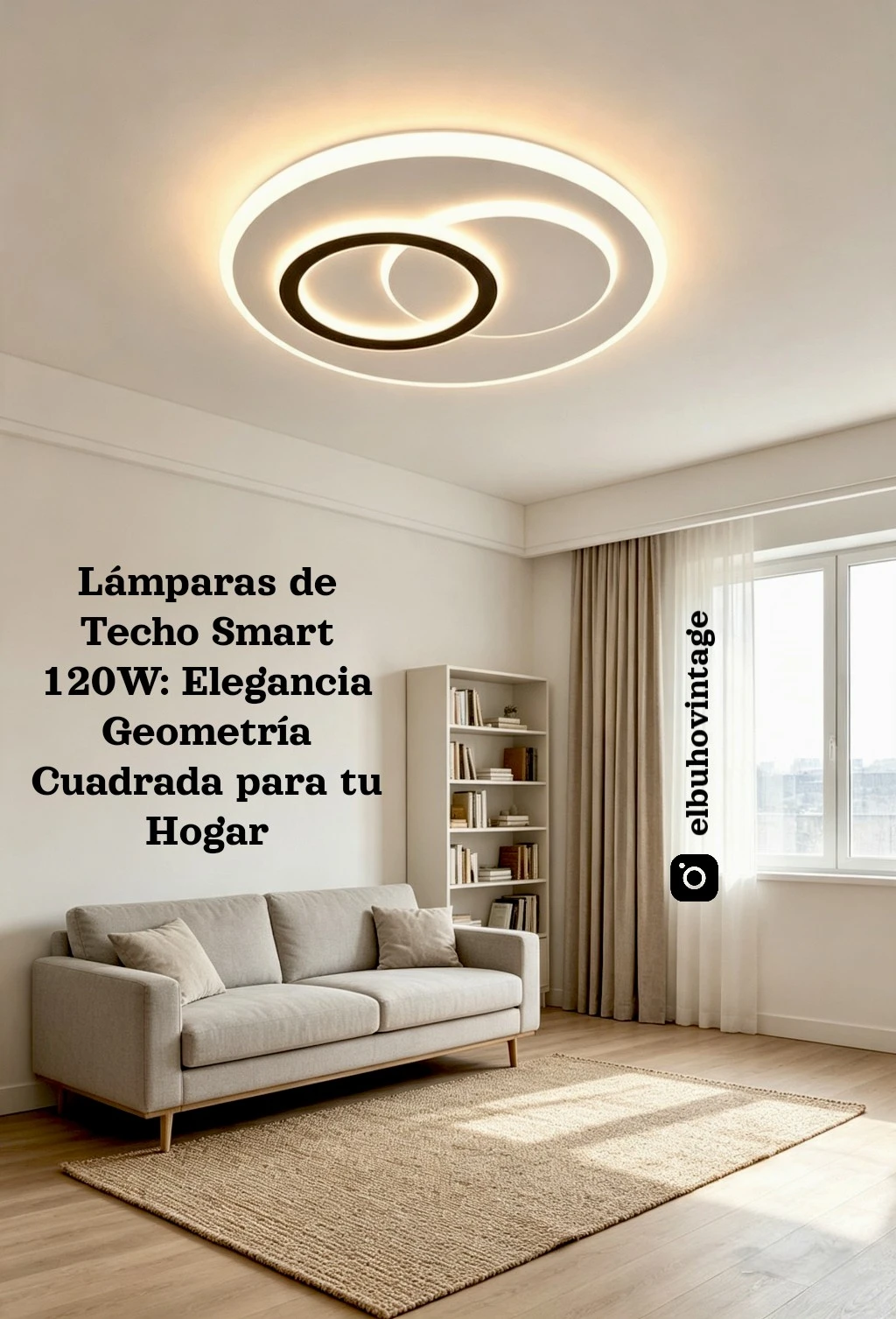 Lámpara de Techo (Redonda y Cuadrada) 6