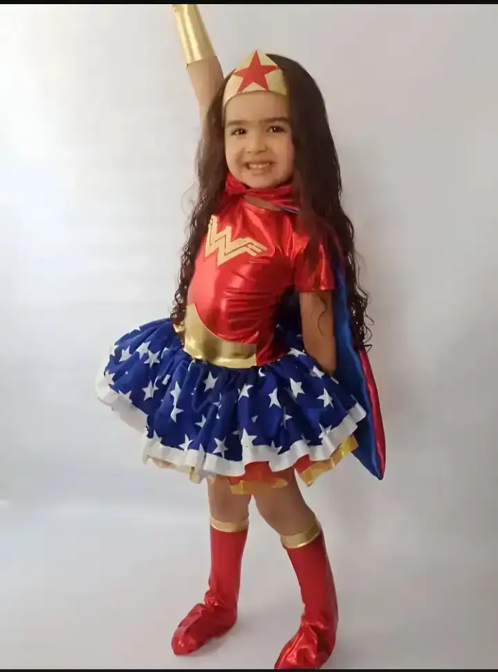 Disfraz niña mujer maravilla 