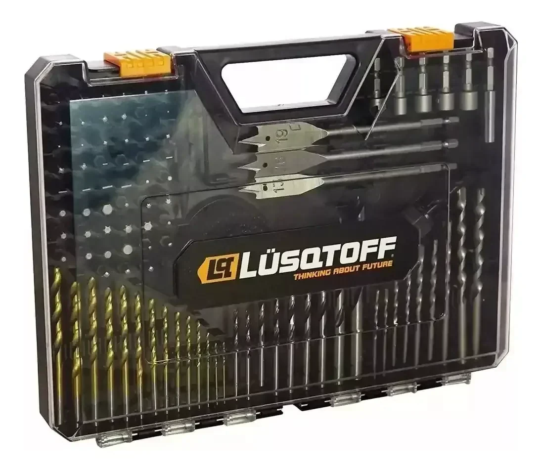 JUEGO LUSQTOFF DE MECHAS Y PUNTAS 100 PZ 