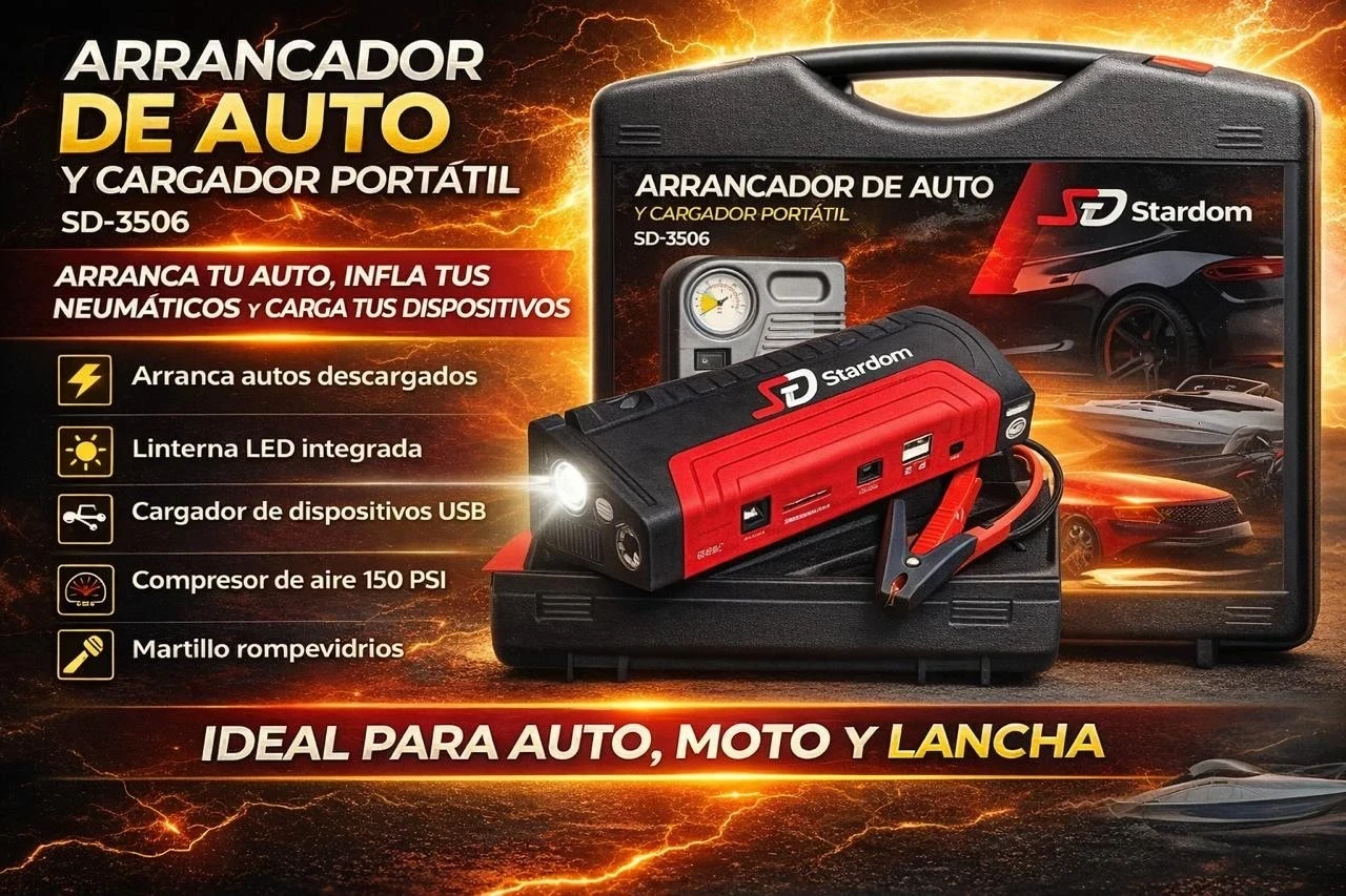 ARRANCADOR DE AUTO Stardom