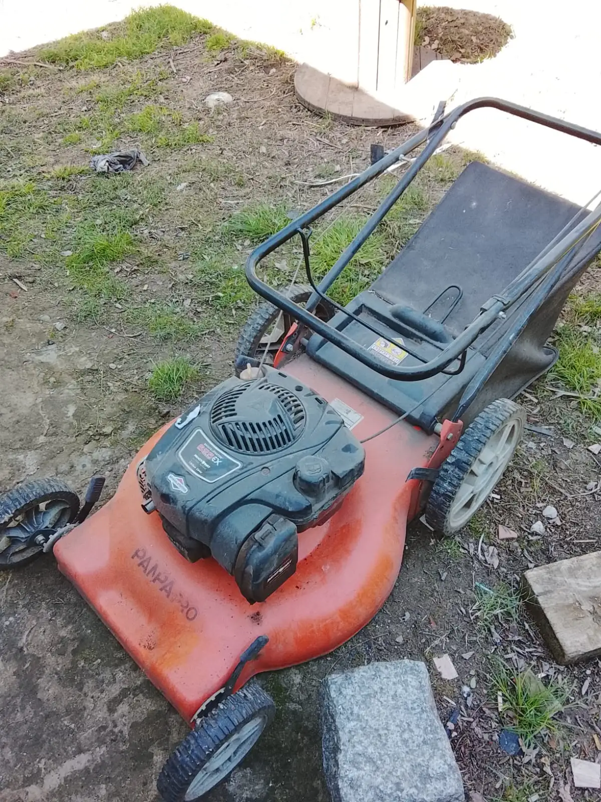 Maquina de cortar pasto 