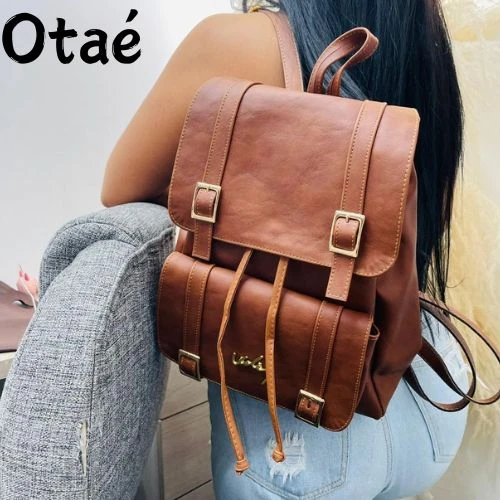 Bolso Morral Dama Cuero Vlz Sahara 6
