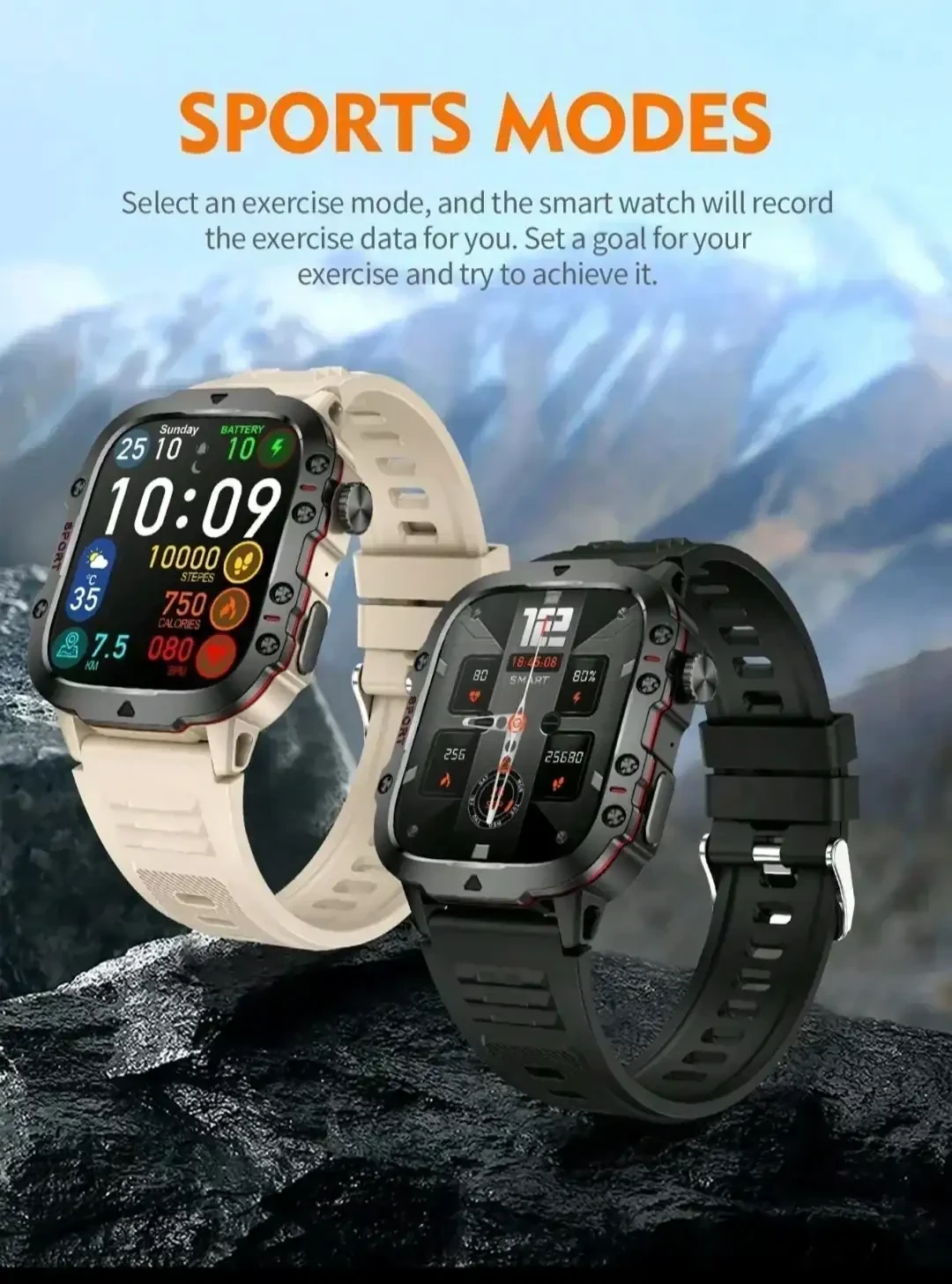 Reloj Smart grado Militar  3