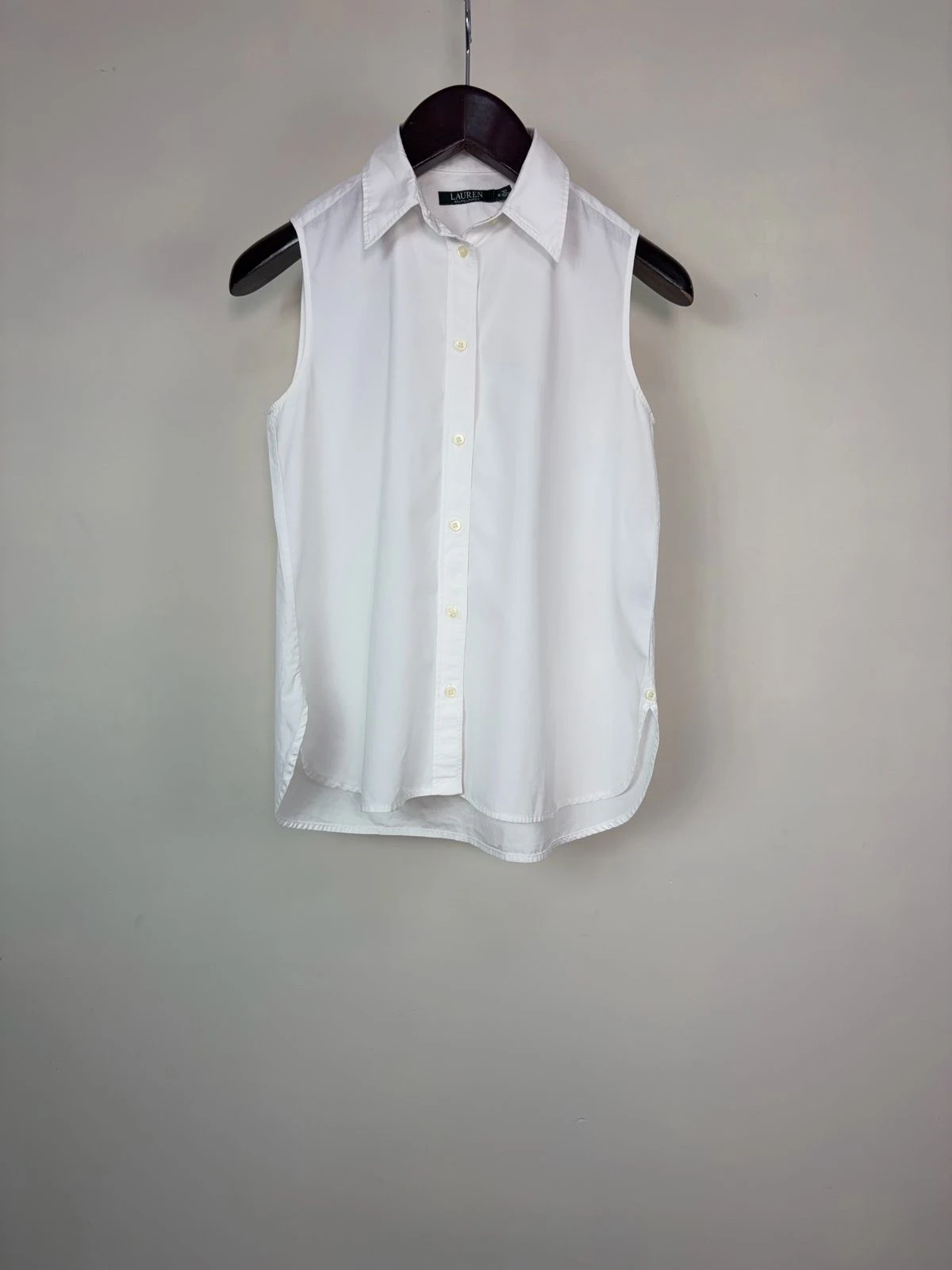 LAUREN RALPH LAUREN SLEEVELESS SHIRT 2