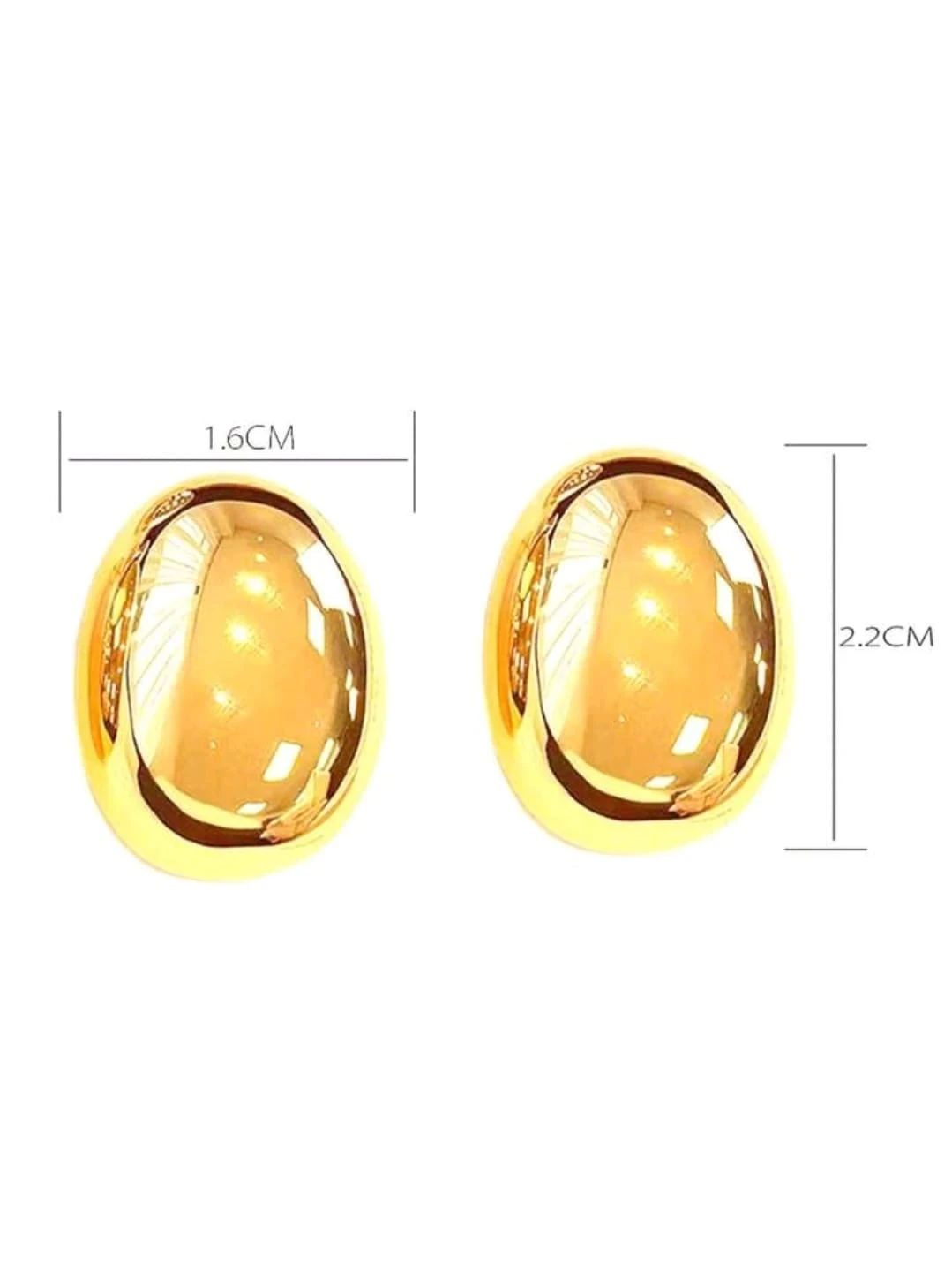 Elegantes aretes en acero inoxidable  2