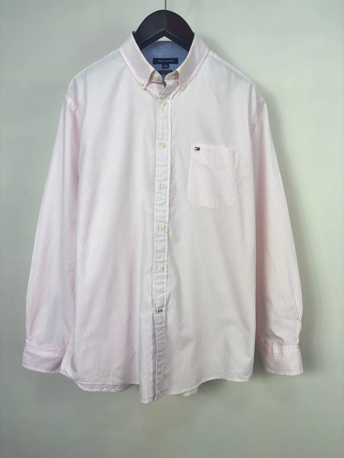 TOMMY HILFIGER STRIPED LONG SLEEVE SHIRT