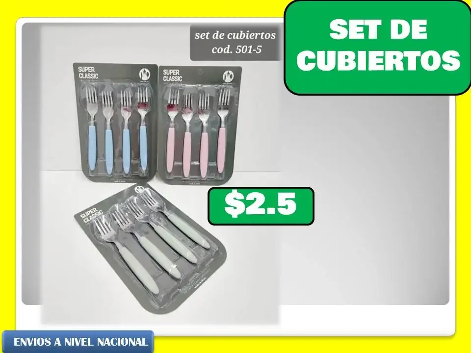 Set de cubiertos