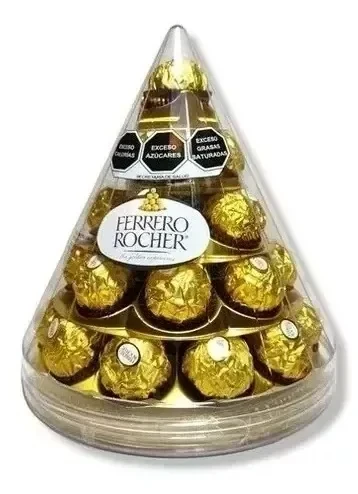 Chocolate Ferrero Rocher Relleno De Avellana 28 Piezas 3
