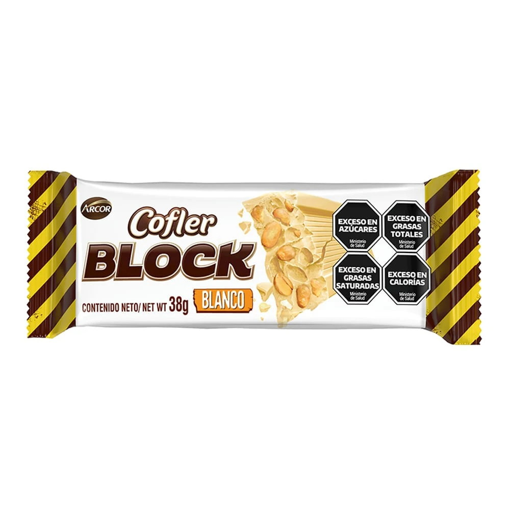 CHOCOLATE COFLER BLOCK  BLANCO