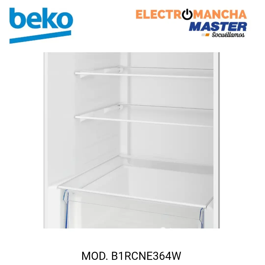 FRIGO COMBI BEKO B1RCNE364W NF CLASE E BLANCO 4