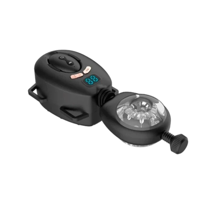 Masturbador Masageador Masculino Manos Libres con Correa de Cintura y Control Remoto 9 Modos de Placer - Swing W 2