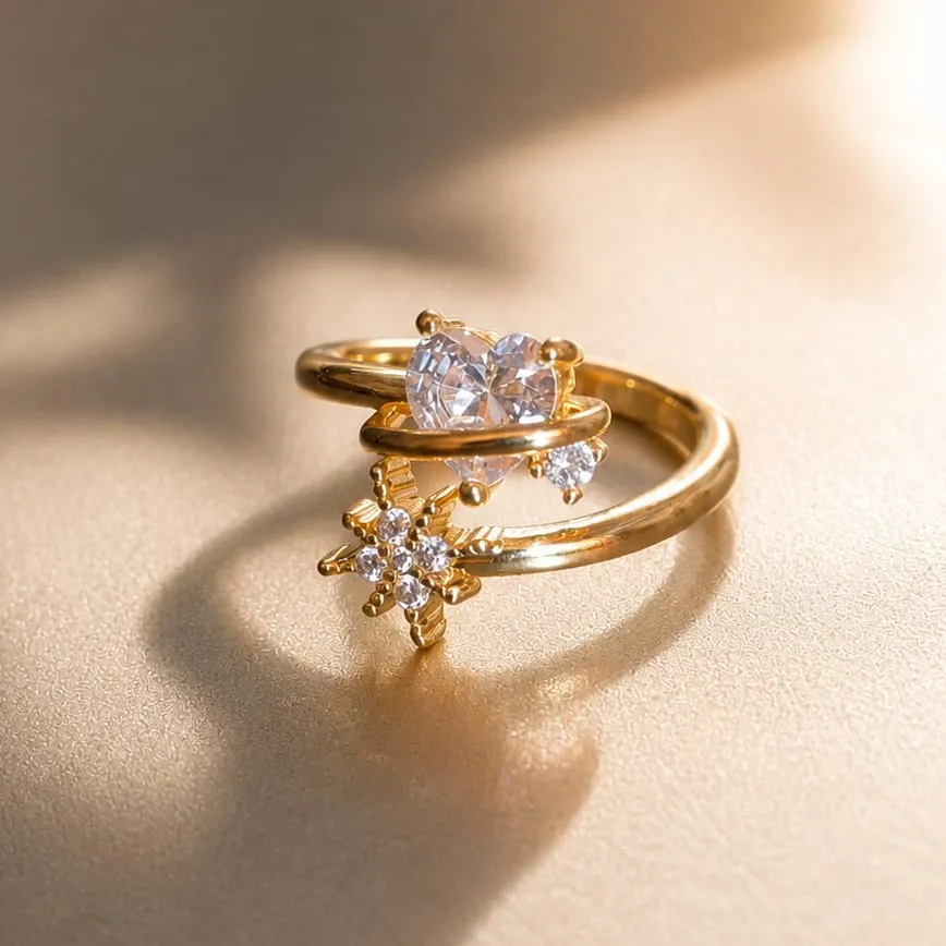 Anillo corazón