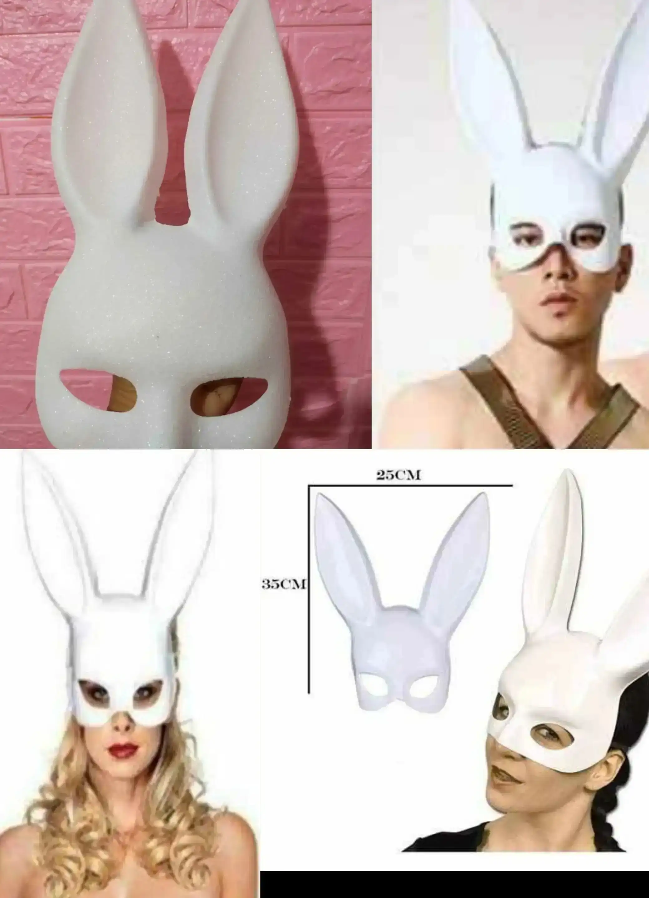 Mascara con brillos