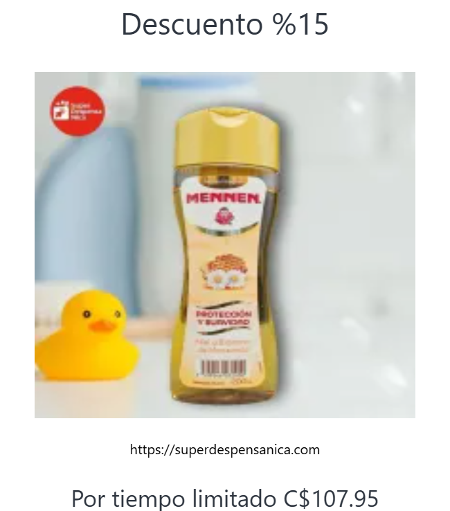Descuento %15