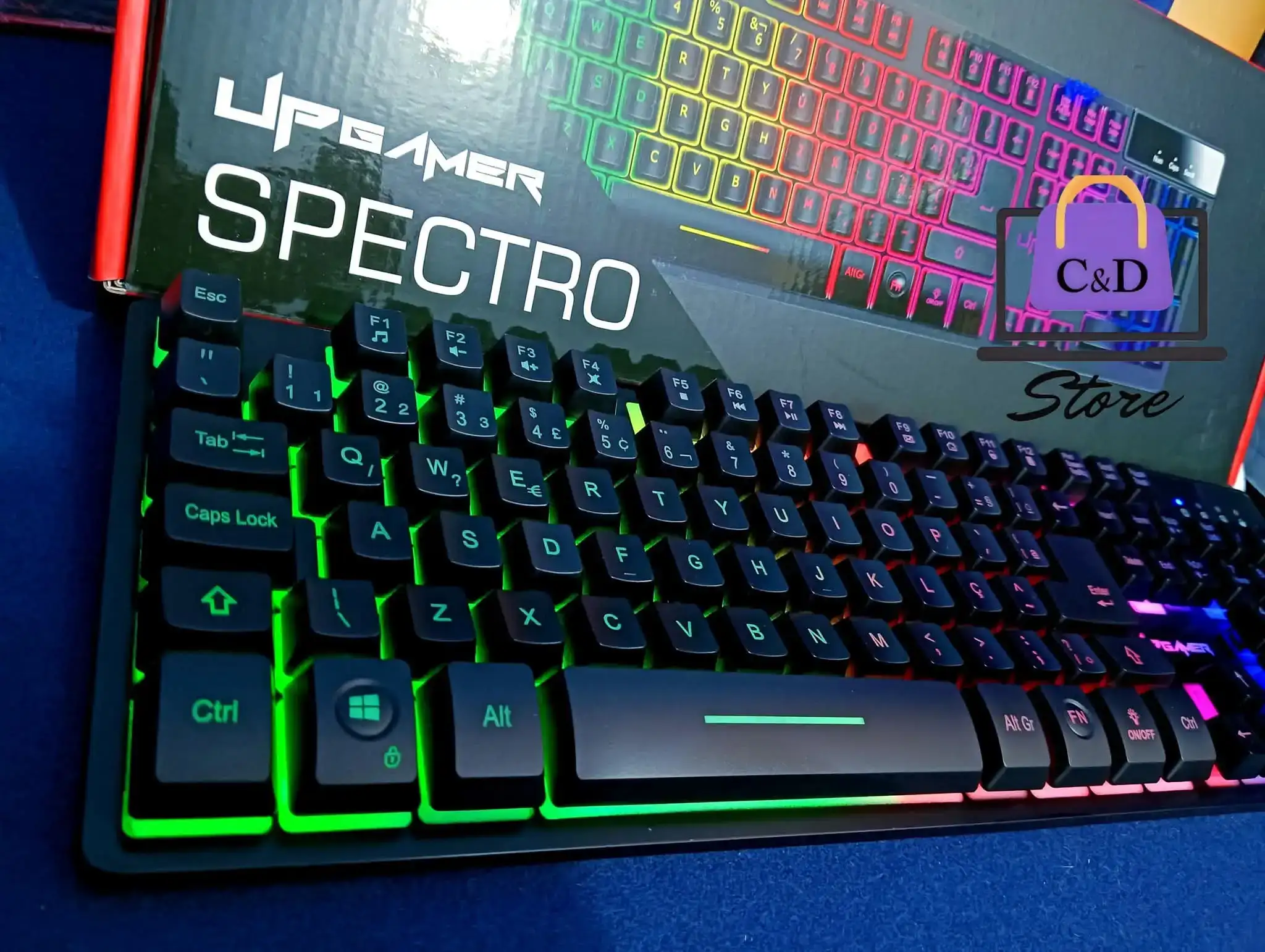 Teclado UP Gamer RGB  2