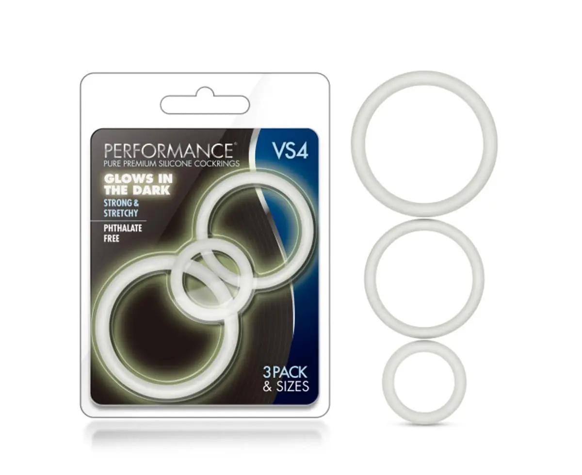 performance VS4 glows in the dark cockring