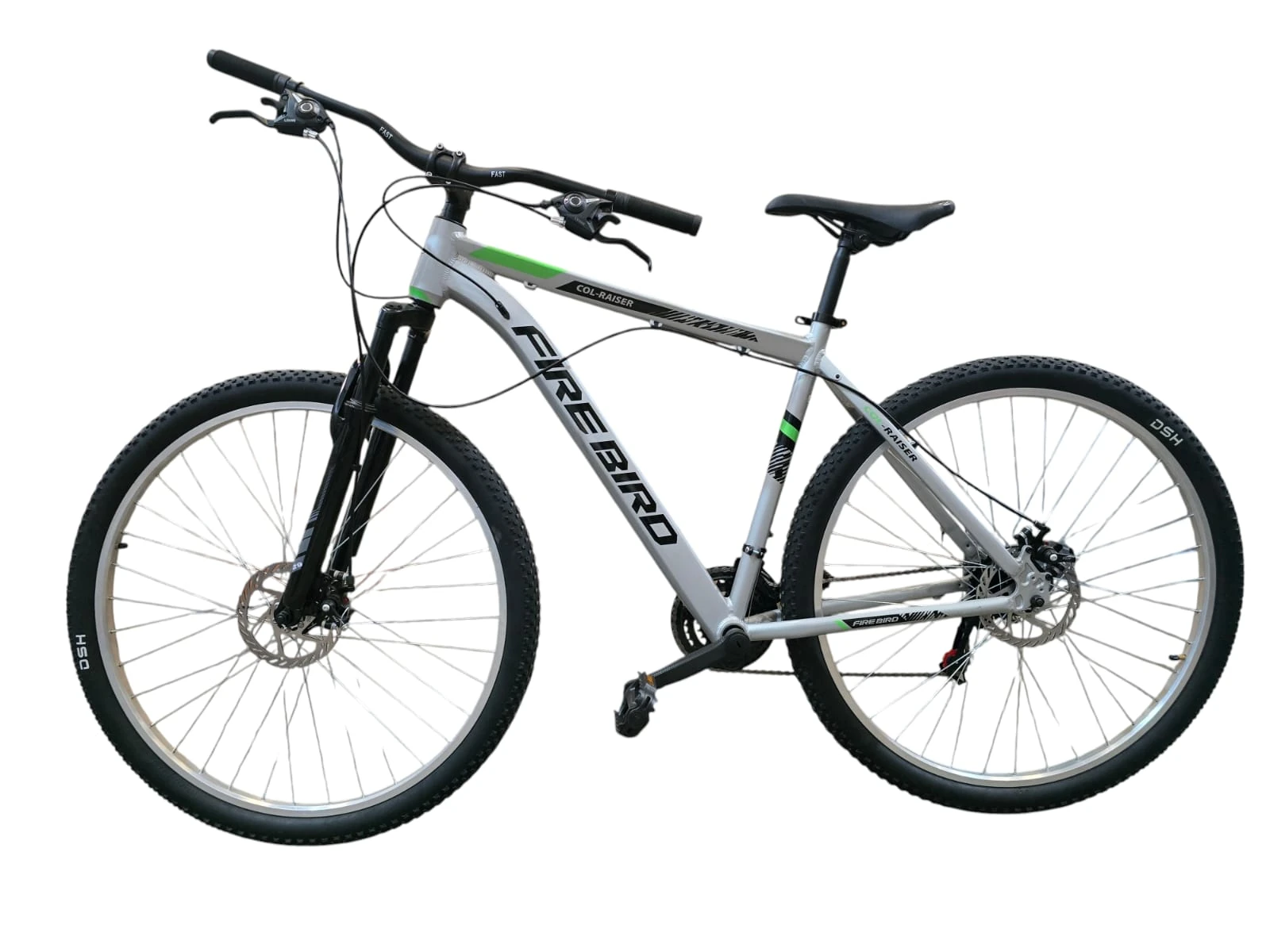 BICICLETA FIREBIRD GRIS/NEGRO ROD 29 TALLE 20 L 21 CAMBIOS CUADRO ALUMINIO COL-RAISER