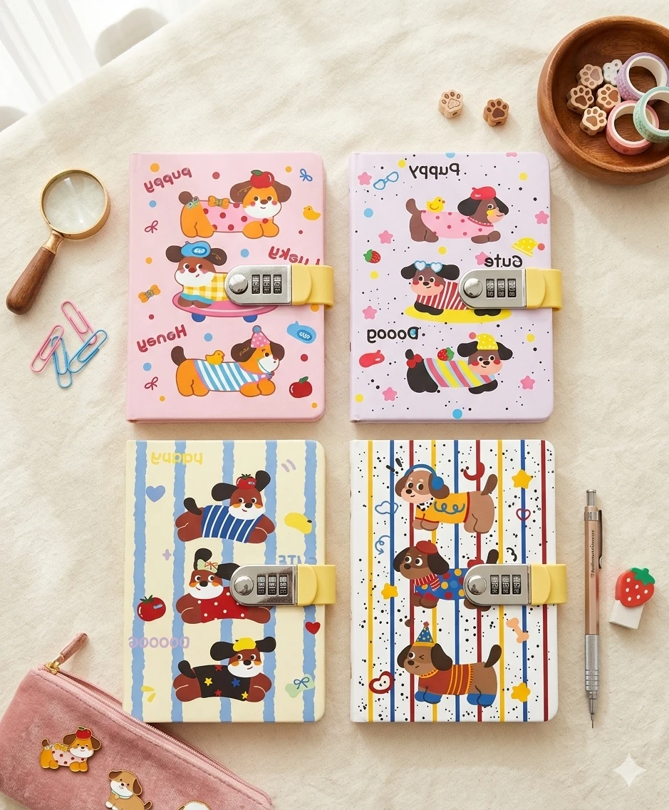 Diario Infantil Premium - Edición Kawaii con Clave de Seguridad 2