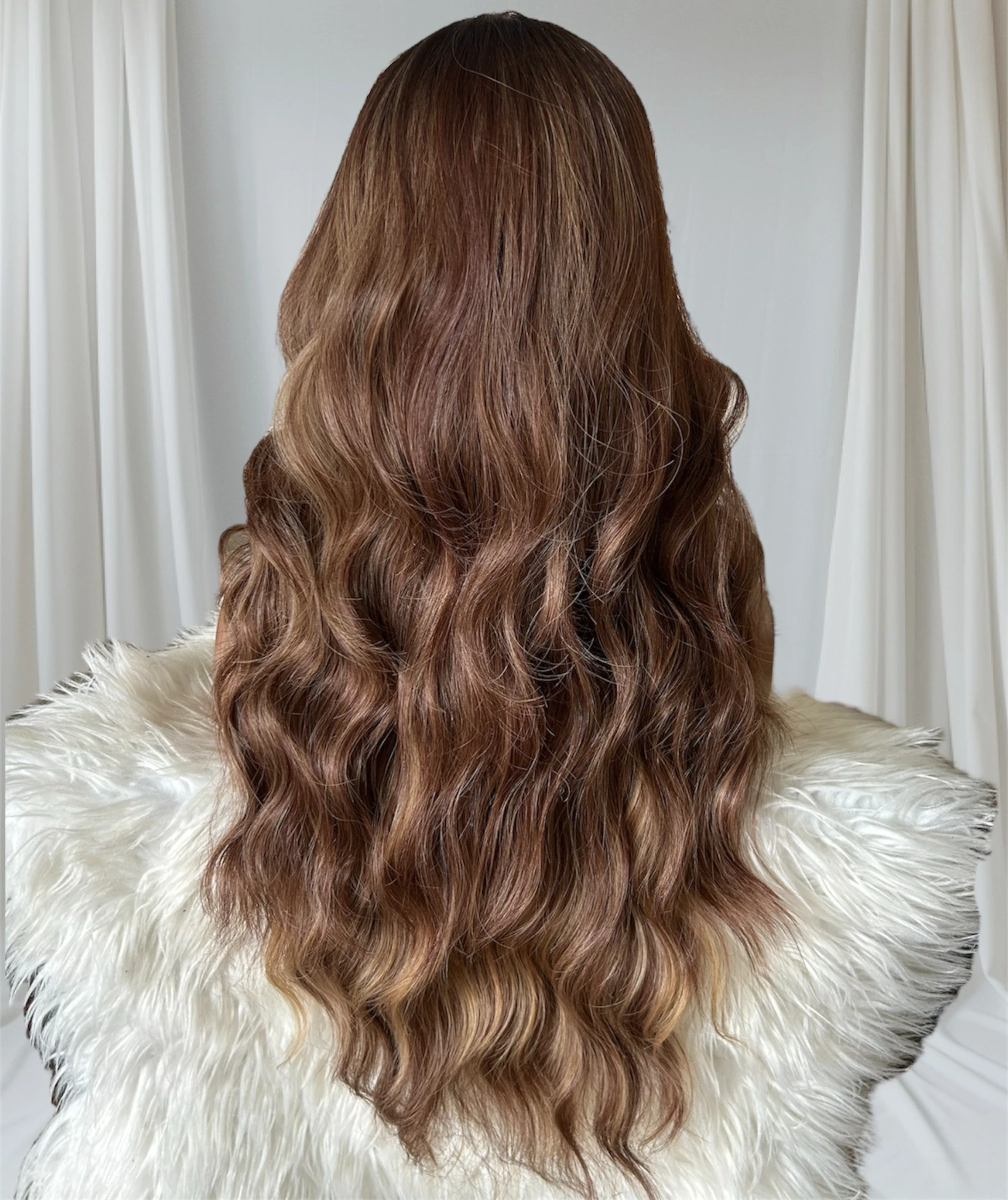 Peluca Semi natural 26”  3