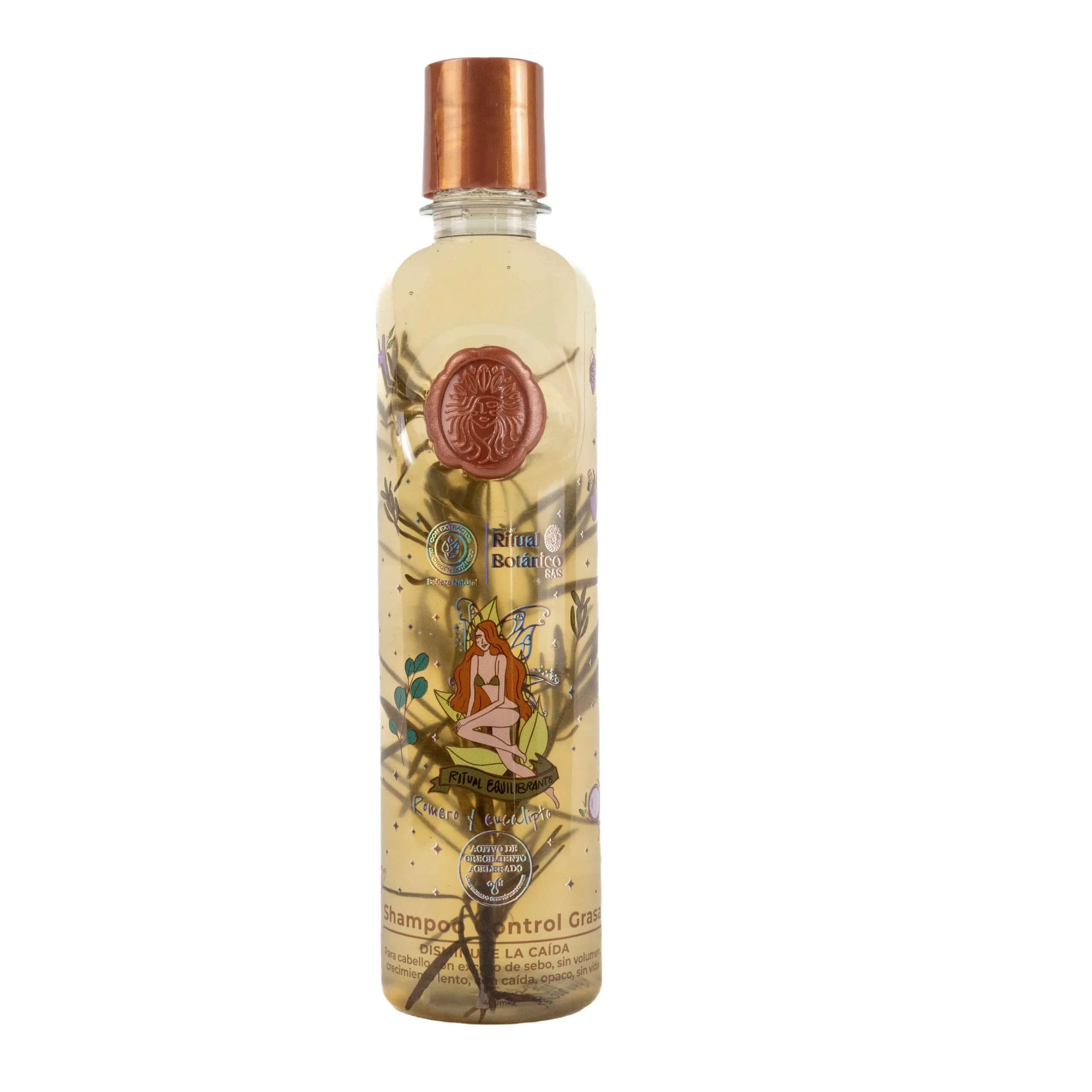 Shampoo control grasa y crecimiento de romero RITUAL BOTANICO