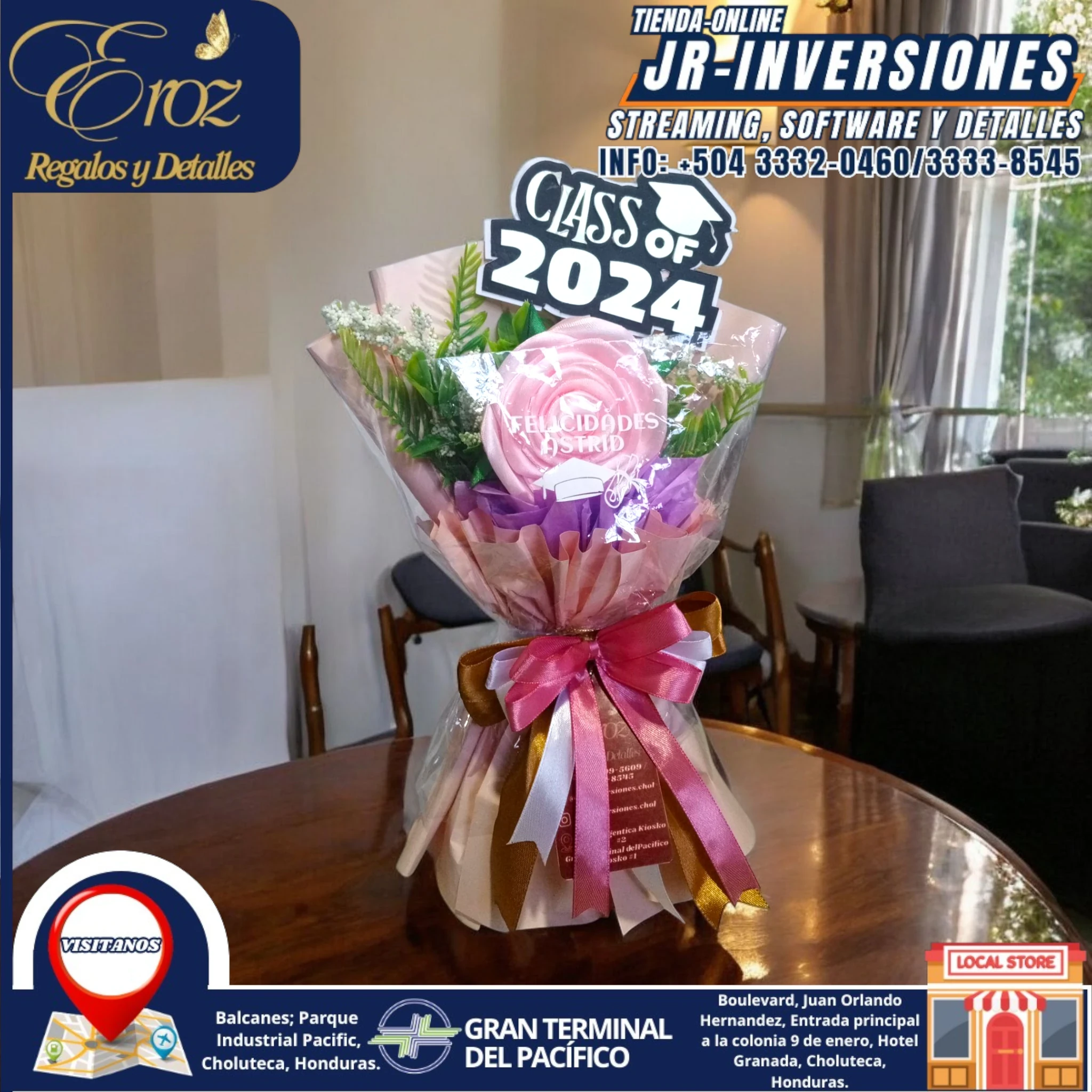 ROSA INDIV. DE GRADUACION V.I.P