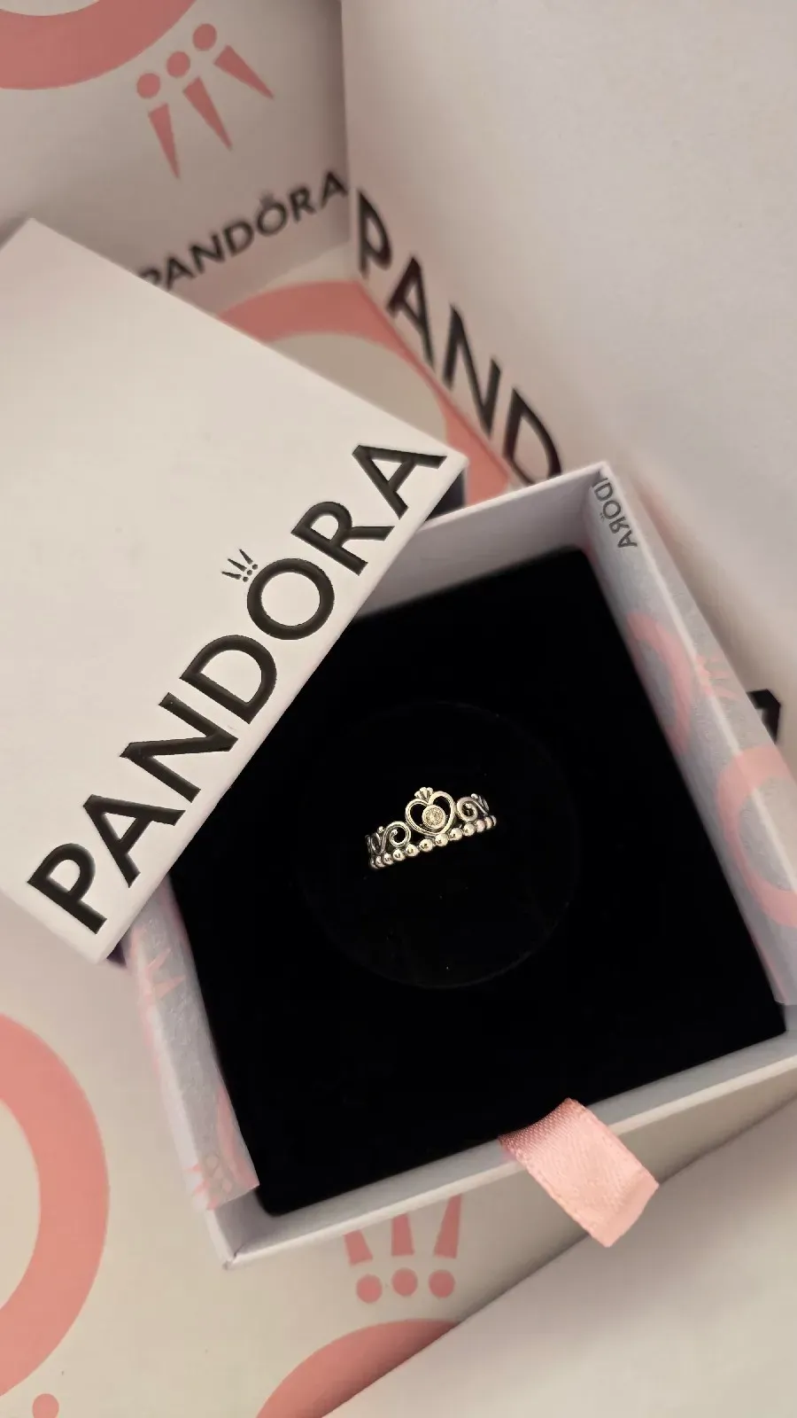 Pandora my princess silver ring  2