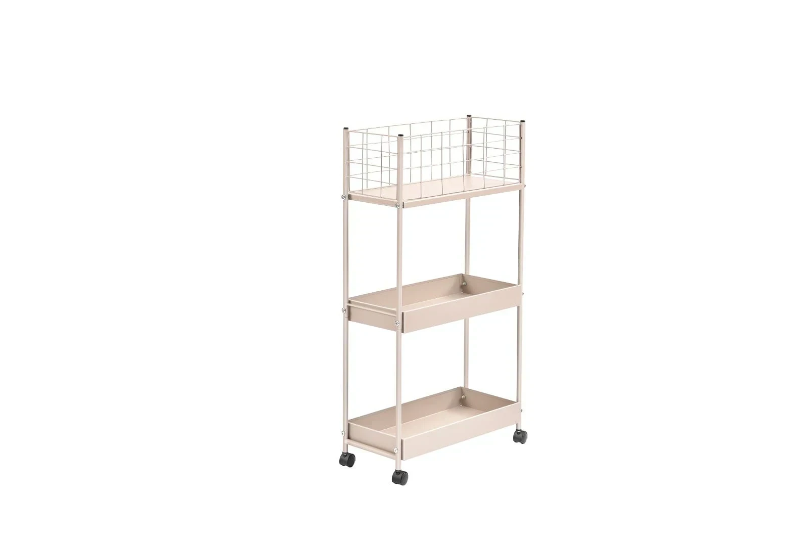 CARRITO DE 3 NIVELES METALICO BLANCO (RY810076)