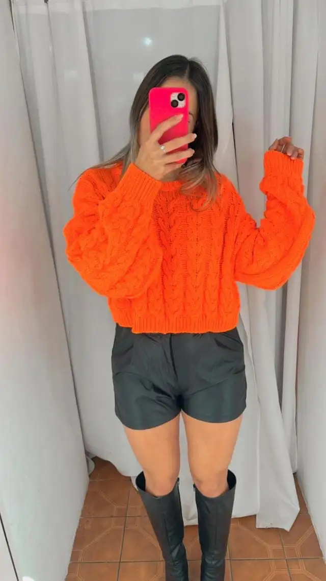 Sweater orange 3