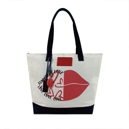 CANASTO CARTERA OREIRO LOVE + LLAVERO 28082 6