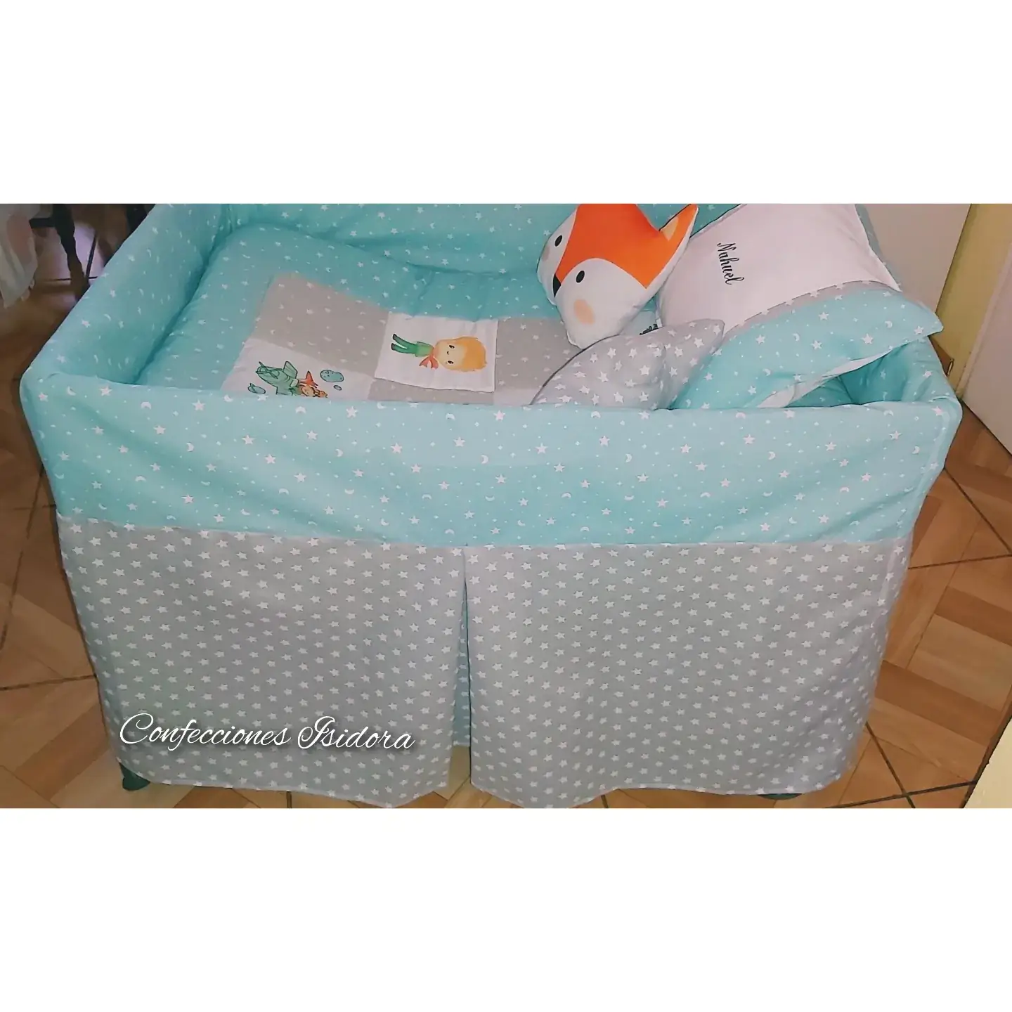 Ajuar para cuna corral 100x70