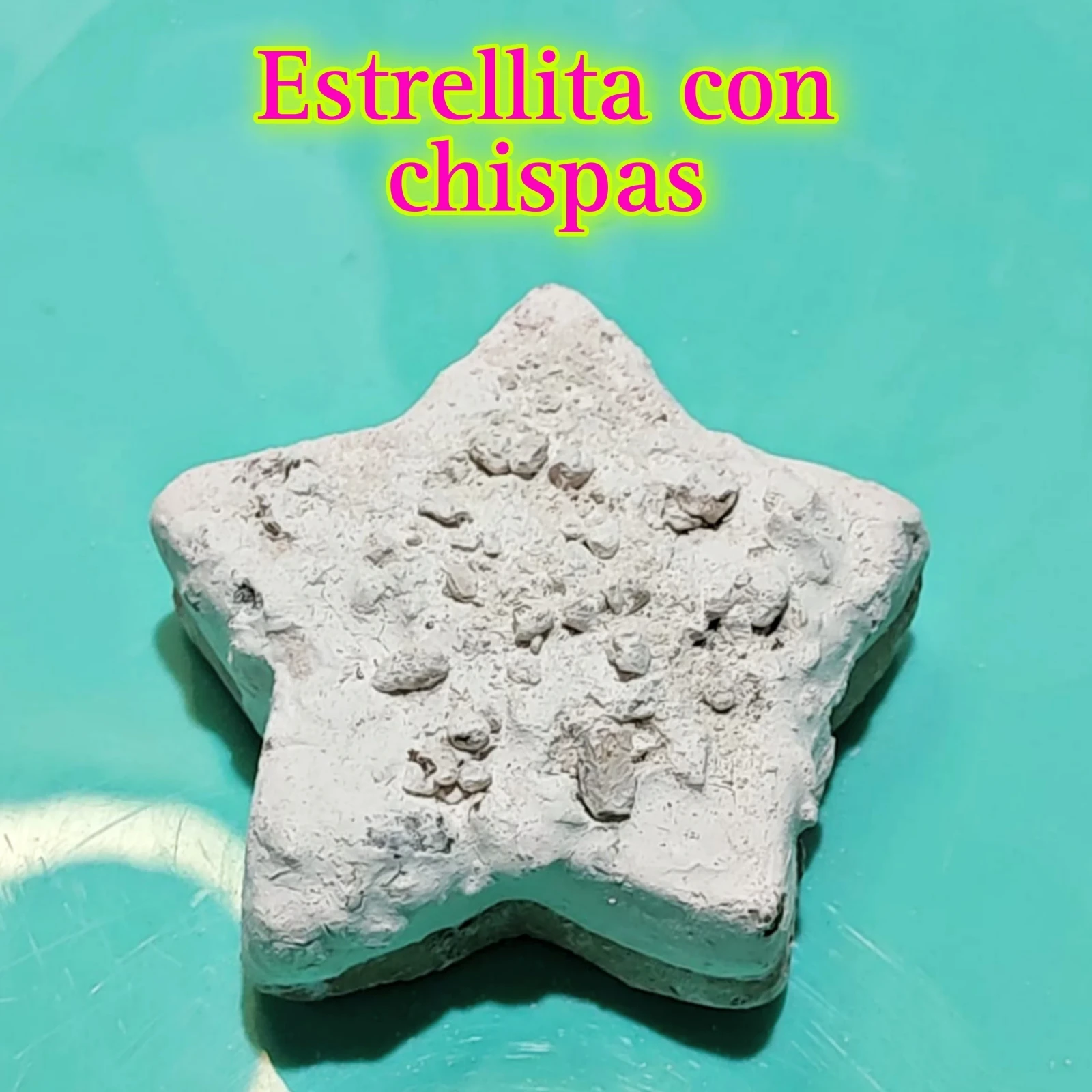 Estrellita con Chispas (café o blanca) 2