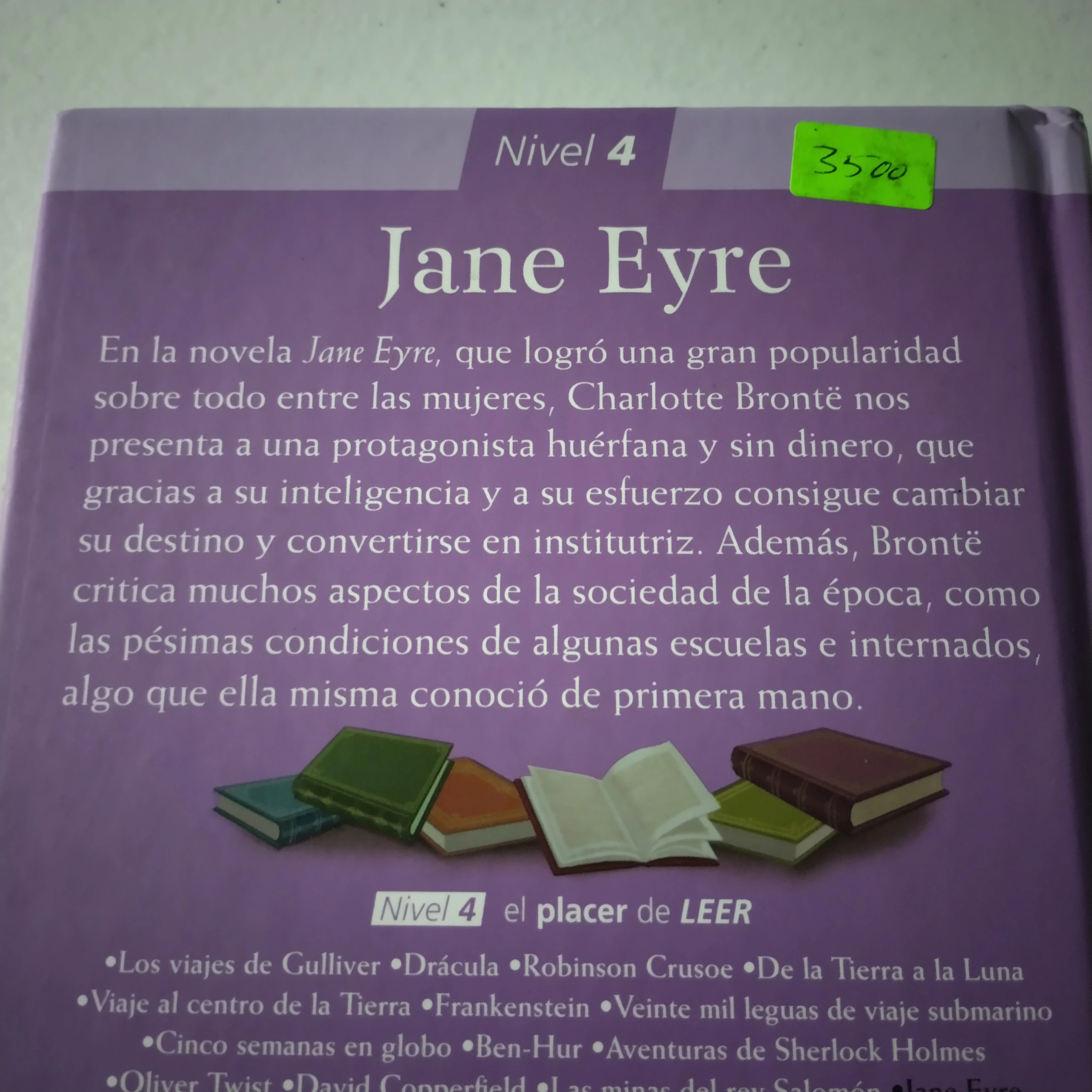 Jane Eyre, Charlotte Brontë, infantil  2
