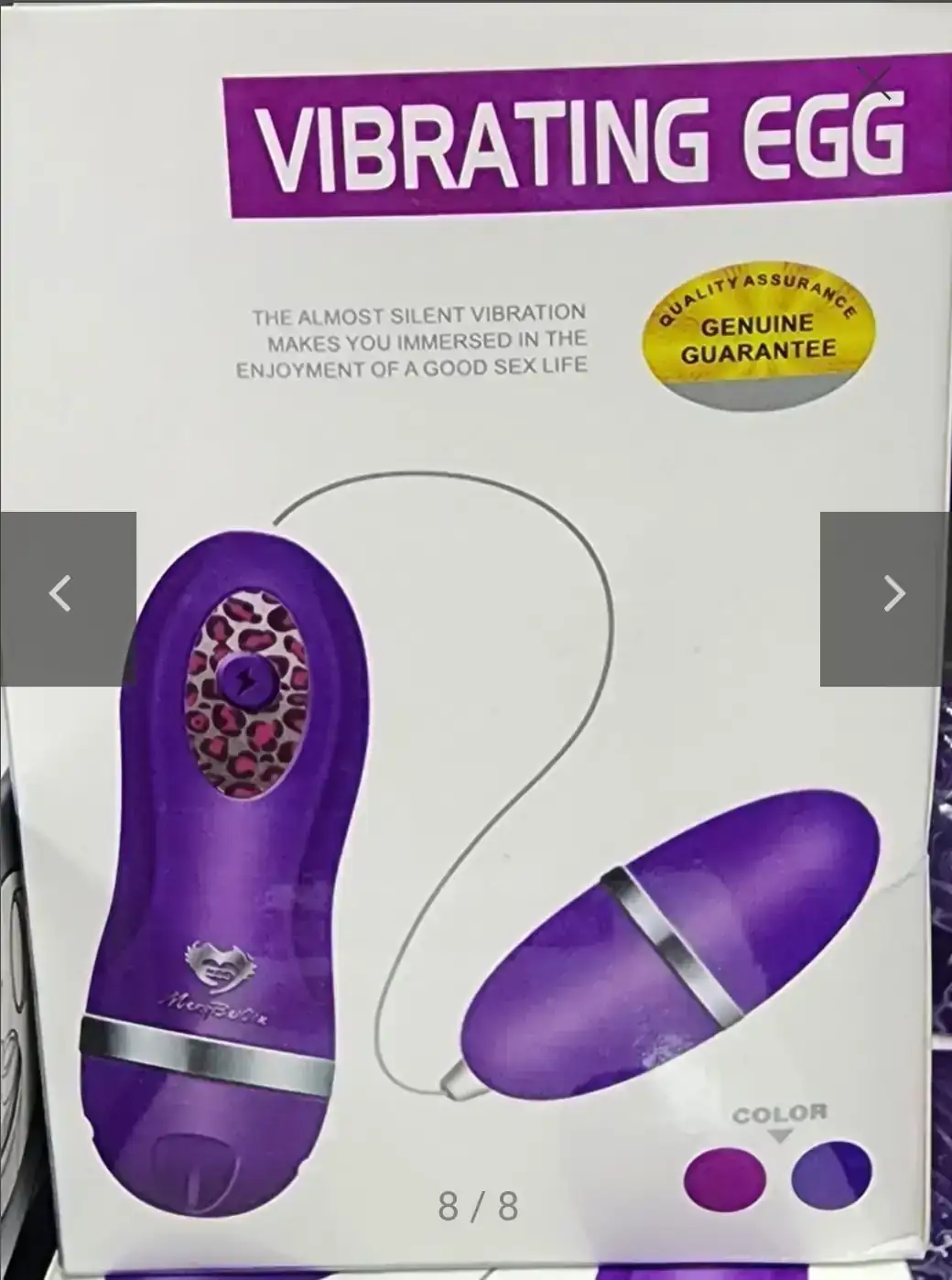 Vibrating egg con diseño 2