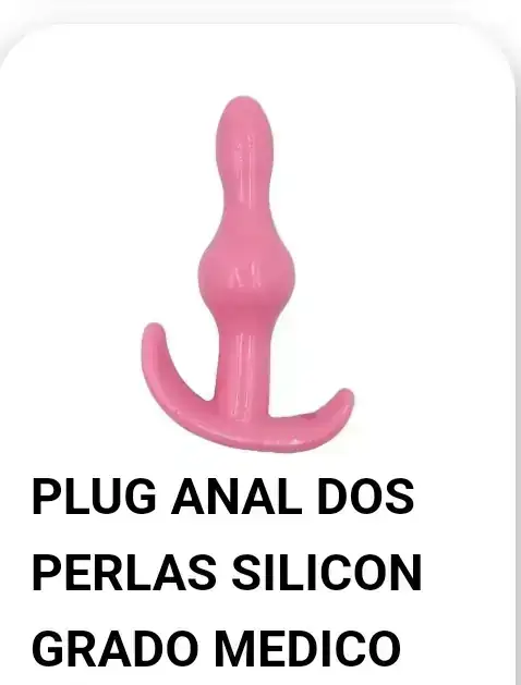 Plug  dos perlas