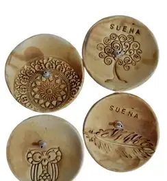 Porta ceramica rústico 
