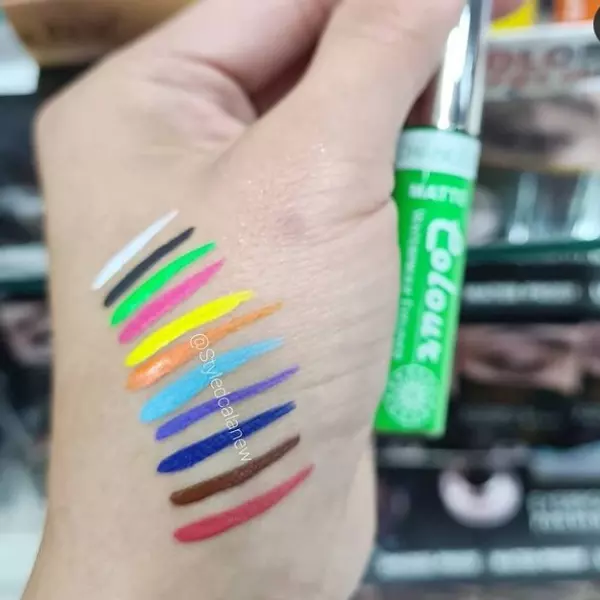 Delineadores liquido de colores  2