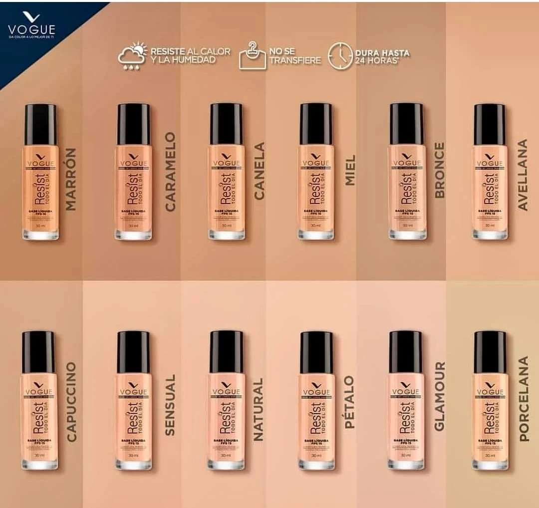 vogue base liquida resist