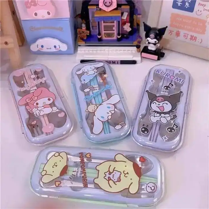 Cubiertos Sanrio 2