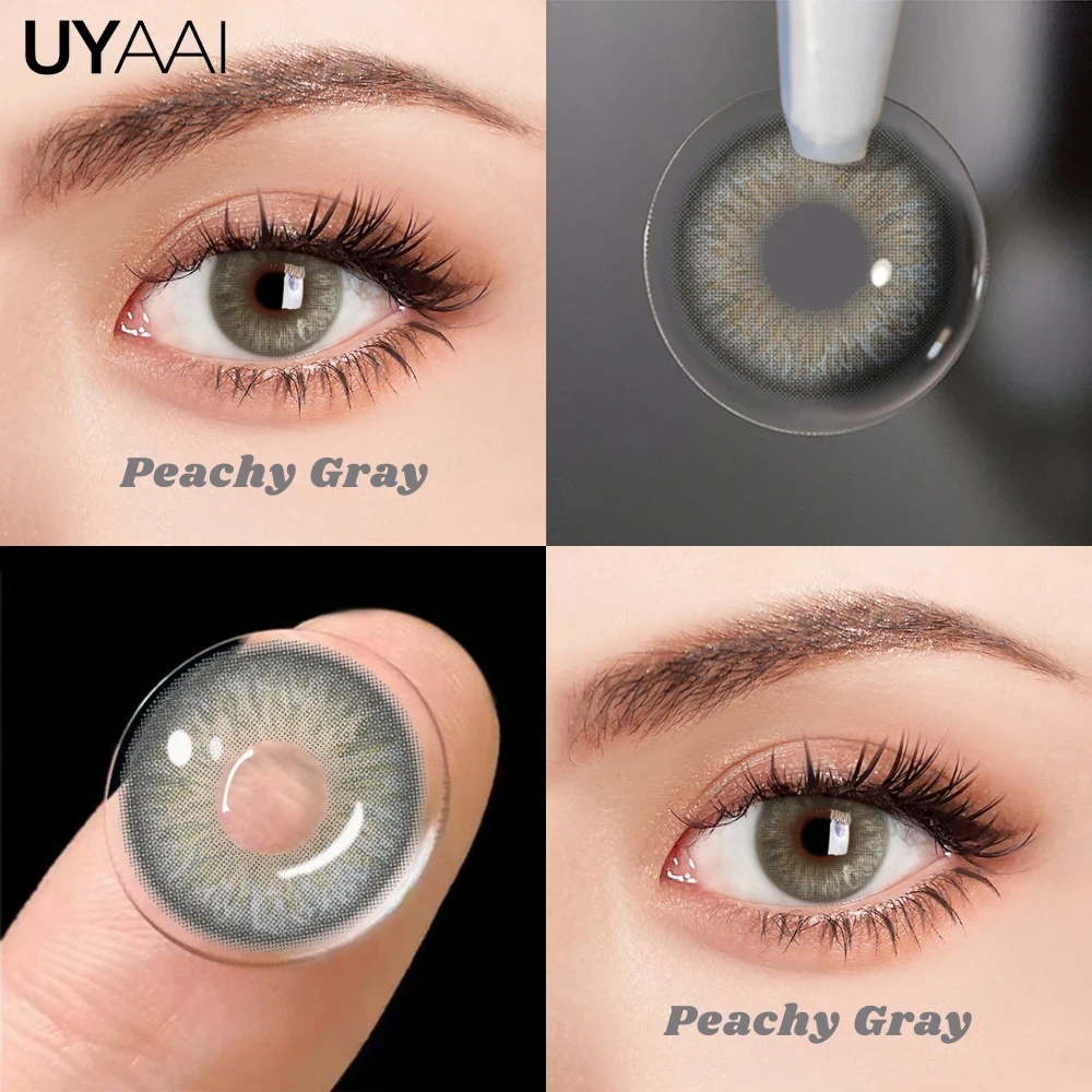 Lentes de contacto - Referencia: PEACHY GRAY  3