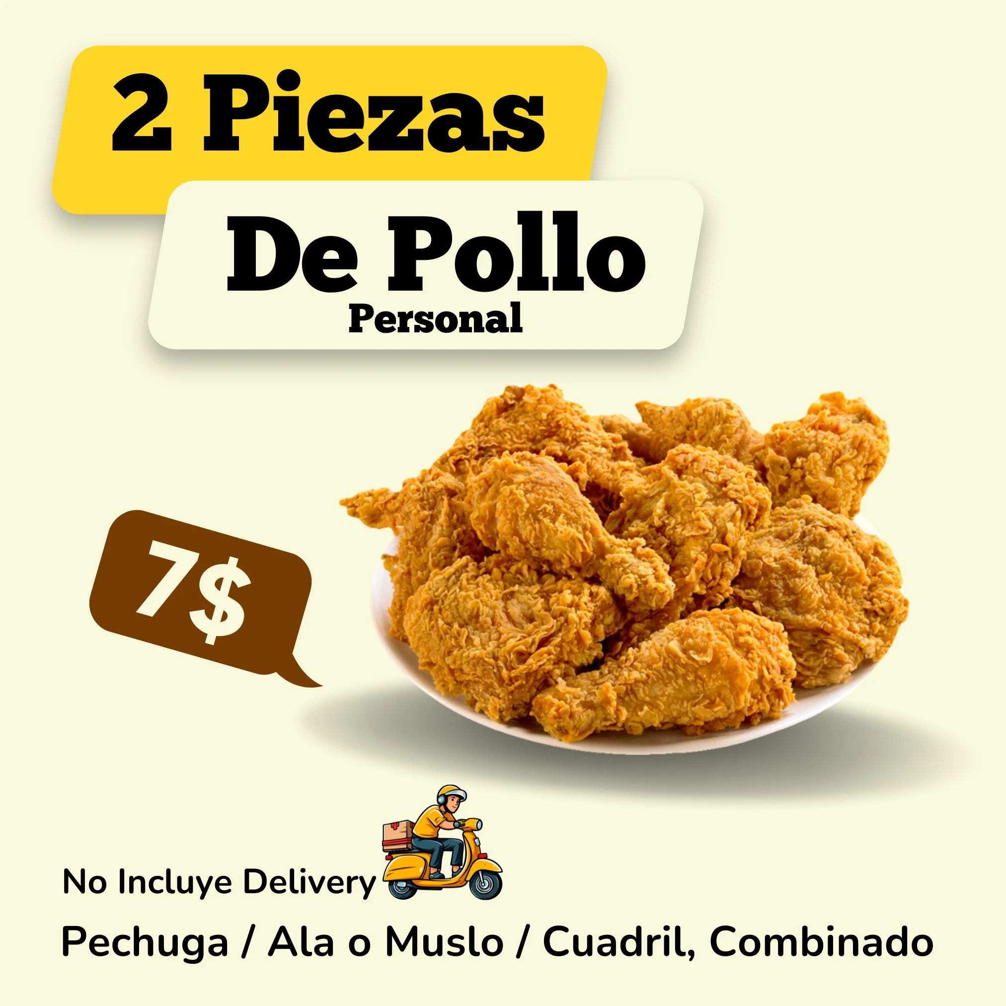 Pollo 2 Piezas