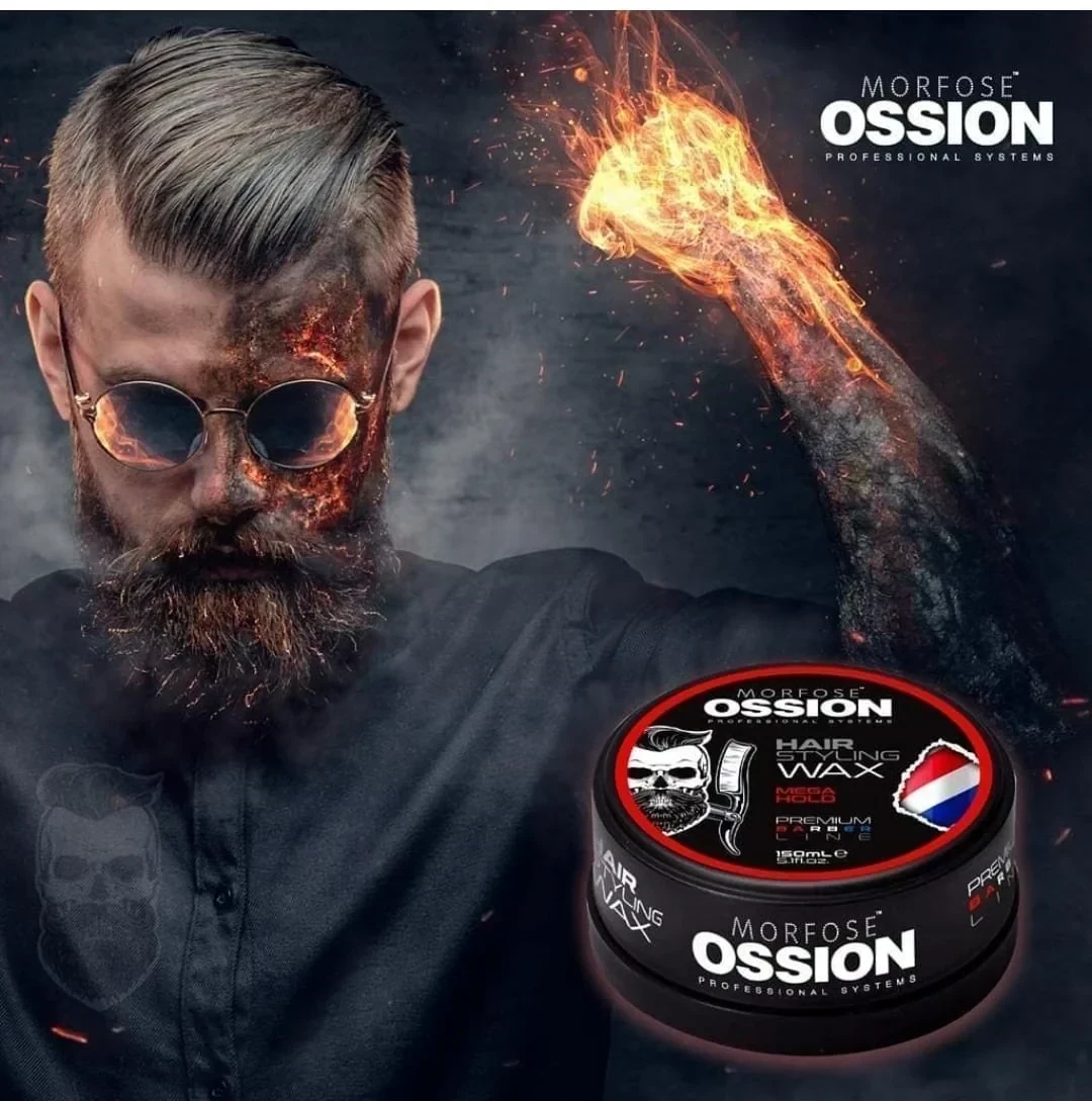 ossion cera cabello rojo